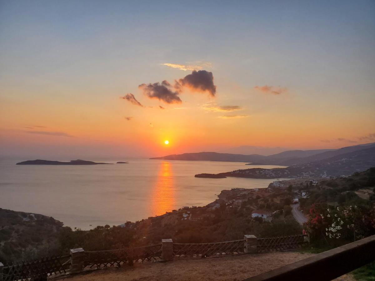 Aegean Vista Villa Batsi  Bagian luar foto