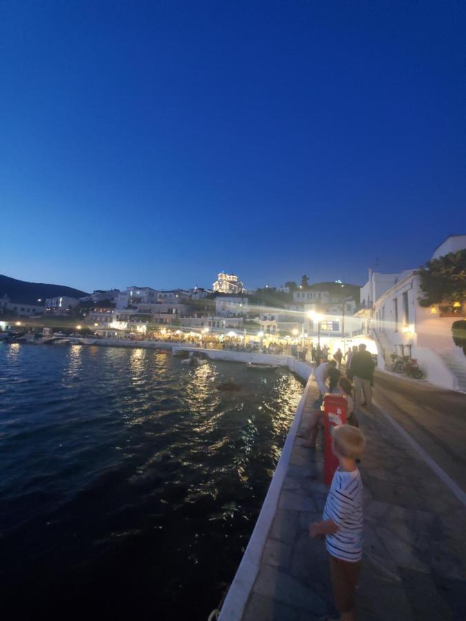 Aegean Vista Villa Batsi  Bagian luar foto