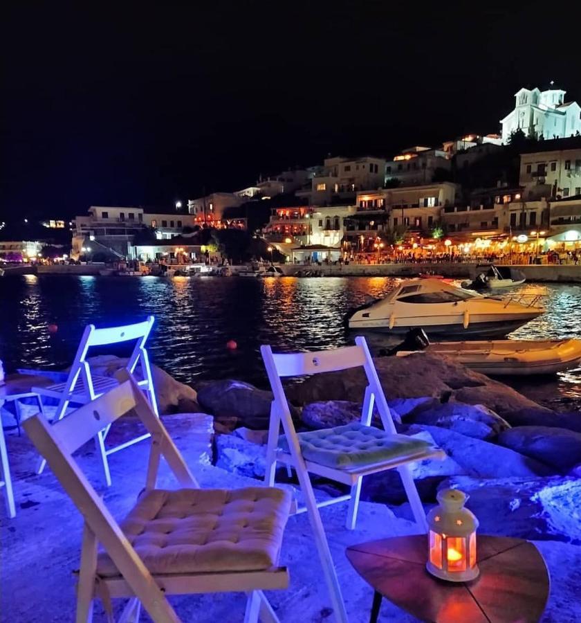 Aegean Vista Villa Batsi  Bagian luar foto