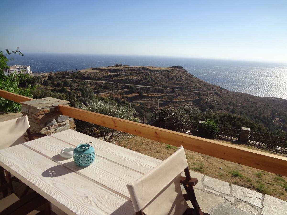 Aegean Vista Villa Batsi  Bagian luar foto