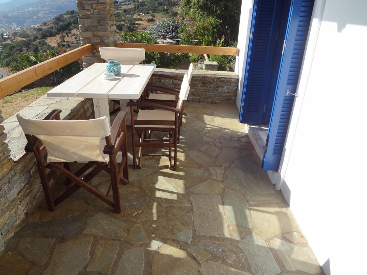 Aegean Vista Villa Batsi  Bagian luar foto