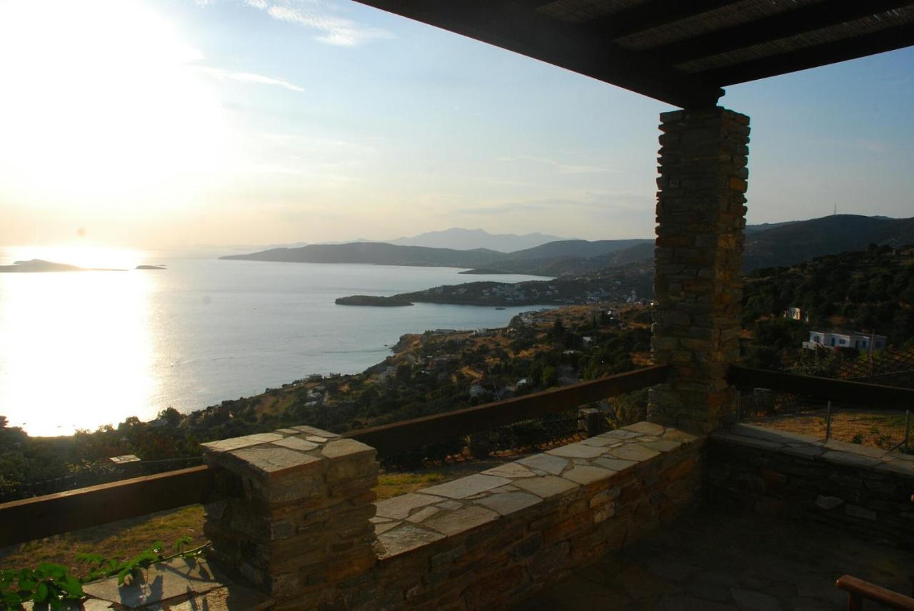 Aegean Vista Villa Batsi  Bagian luar foto